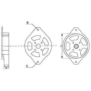 Stator, alternator