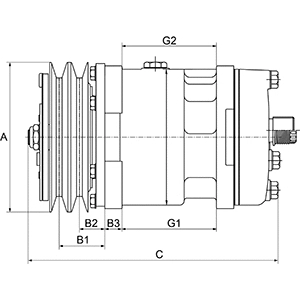 Compressor, air conditioning