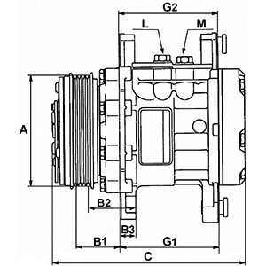 Compressor, air conditioning