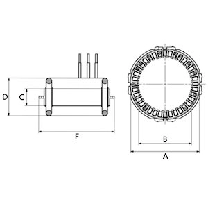 Stator, alternator