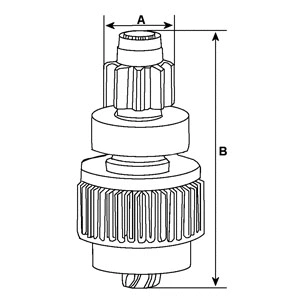 Freewheel Gear, starter