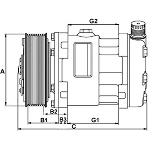 Compressor, air conditioning