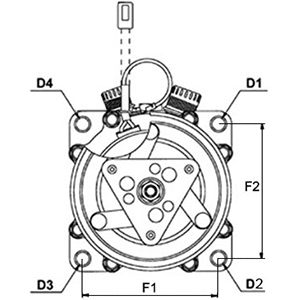 Compressor, air conditioning