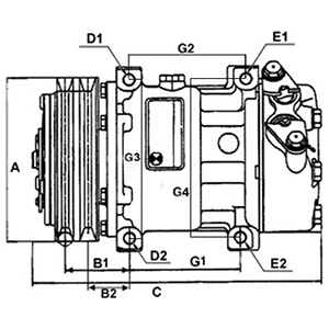 Compressor, air conditioning