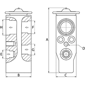 Expansion Valve, air conditioning
