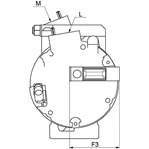 Compressor, air conditioning