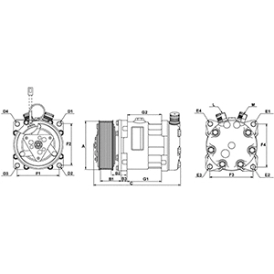 Compressor, air conditioning