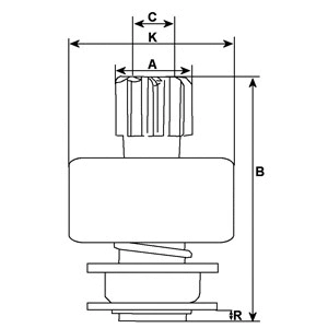 Freewheel Gear, starter