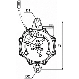 Compressor, air conditioning