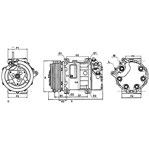 Compressor, air conditioning
