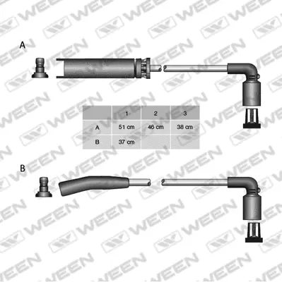 Ignition Cable Kit (110-4963)