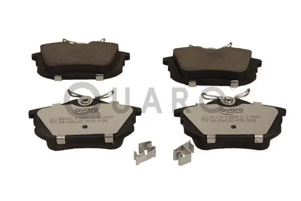 Brake Pad Set, disc brake (QP0027C)