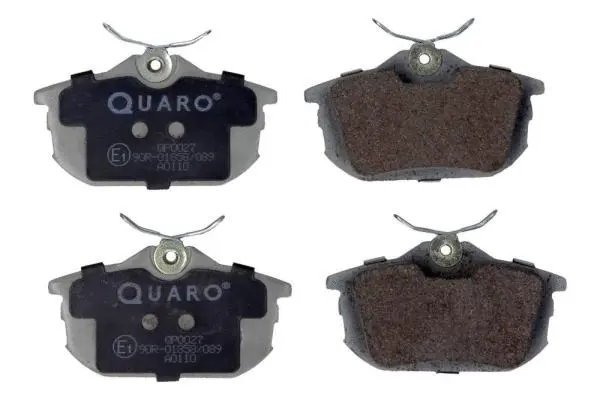 Brake Pad Set, disc brake (QP0027)