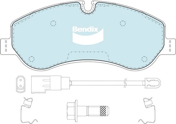 Brake Pad Set, disc brake (DB2328 HD)