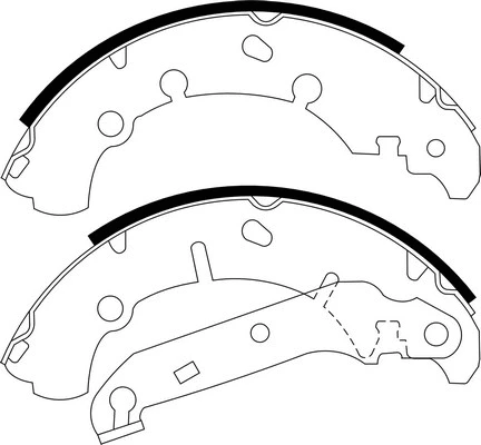 Brake Shoe Set (BS5001)