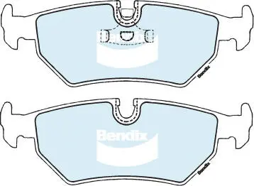 Brake Pad Set, disc brake (DB1251 GCT)