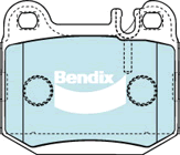 Brake Pad Set, disc brake (DB1461 EURO+)