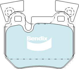 Brake Pad Set, disc brake (DB2196 EURO+)