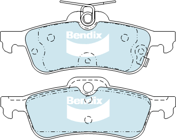 Brake Pad Set, disc brake (DB2309 GCT)