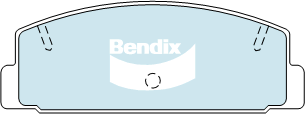 Brake Pad Set, disc brake (DB1760 GCT)