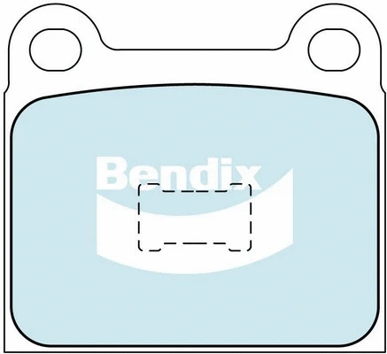 Brake Pad Set, disc brake (DB105 EURO+)
