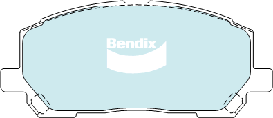Brake Pad Set, disc brake (DB1488 4WD)