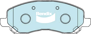 Brake Pad Set, disc brake (DB1441 4WD)
