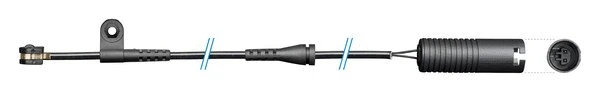 Sensor, brake pad wear (BWS1048)