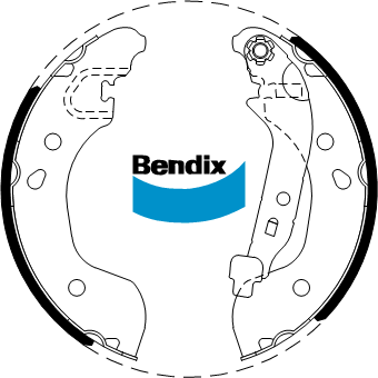 Brake Shoe Set (BS5261)