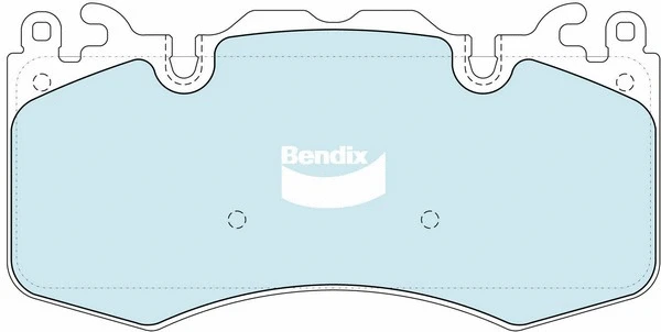 Brake Pad Set, disc brake (DB2204 HD)