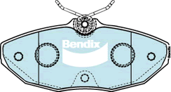 Brake Pad Set, disc brake (DB1514 GCT)