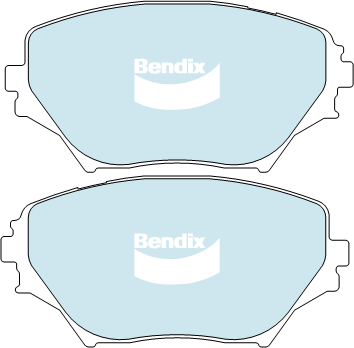 Brake Pad Set, disc brake (DB1432 4WD)