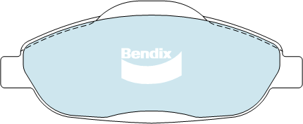 Brake Pad Set, disc brake (DB2119 EURO+)