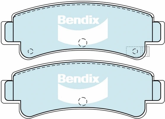 Brake Pad Set, disc brake (DB1211 GCT)