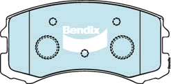 Brake Pad Set, disc brake (DB1455 GCT)
