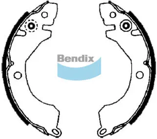 Brake Shoe Set (BS1677)