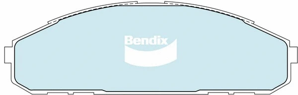 Brake Pad Set, disc brake (DB1257 4WD)