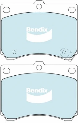Brake Pad Set, disc brake (DB1177 GCT)