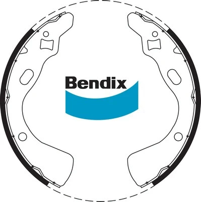 Brake Shoe Set (BS1664)
