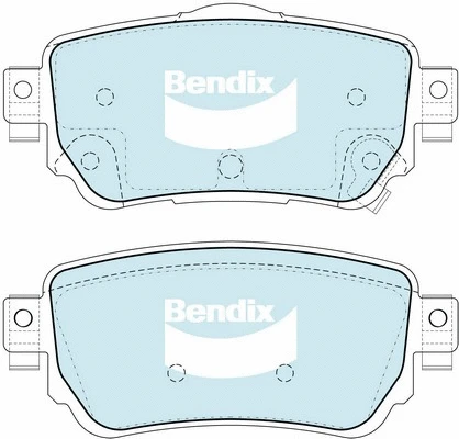 Brake Pad Set, disc brake (DB2357 4WD)