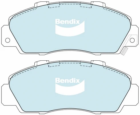 Brake Pad Set, disc brake (DB1206 GCT)