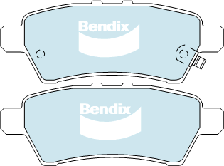 Brake Pad Set, disc brake (DB1919 4WD)