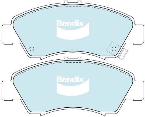 Brake Pad Set, disc brake (DB1262 GCT)