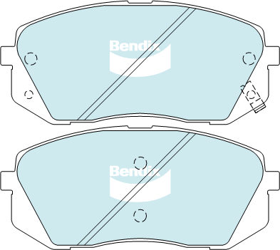 Brake Pad Set, disc brake (DB2174 GCT)