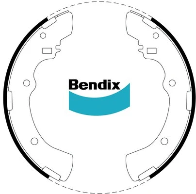 Brake Shoe Set (BS1653)