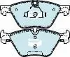 Brake Pad Set, disc brake (DB2295 EURO+)