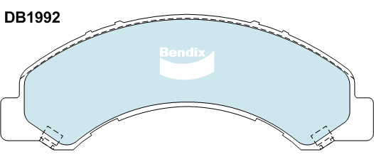 Brake Pad Set, disc brake (CVP1992 PTHD)