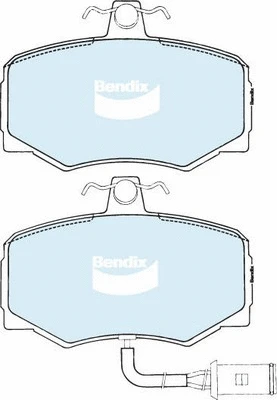 Brake Pad Set, disc brake (DB1153 GCT)