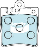 Brake Pad Set, disc brake (DB1457 EURO+)