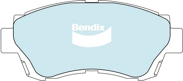 Brake Pad Set, disc brake (DB1209 GCT)